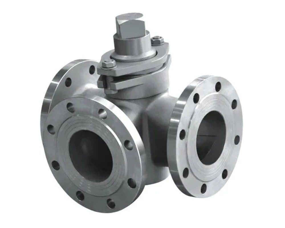 3 way Plug Valve