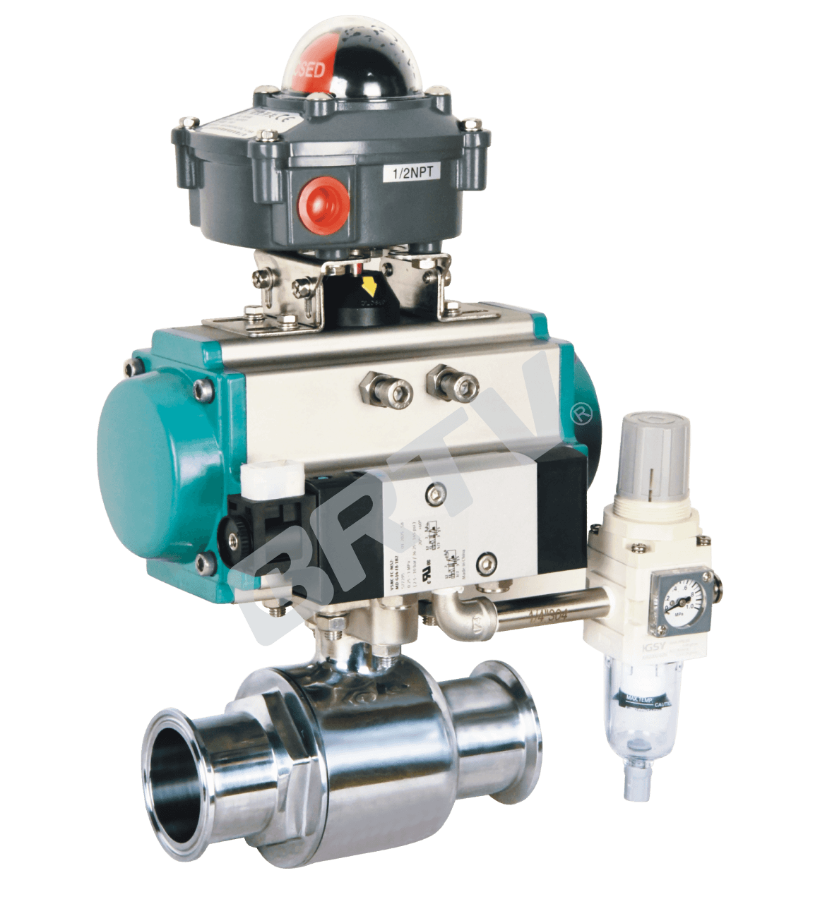 Bucky Type Sanitary Ball Valve thumbnail 2