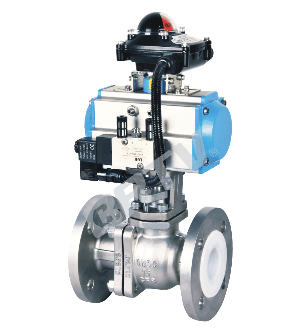 Fluorine Lined Ball Valve thumbnail 2