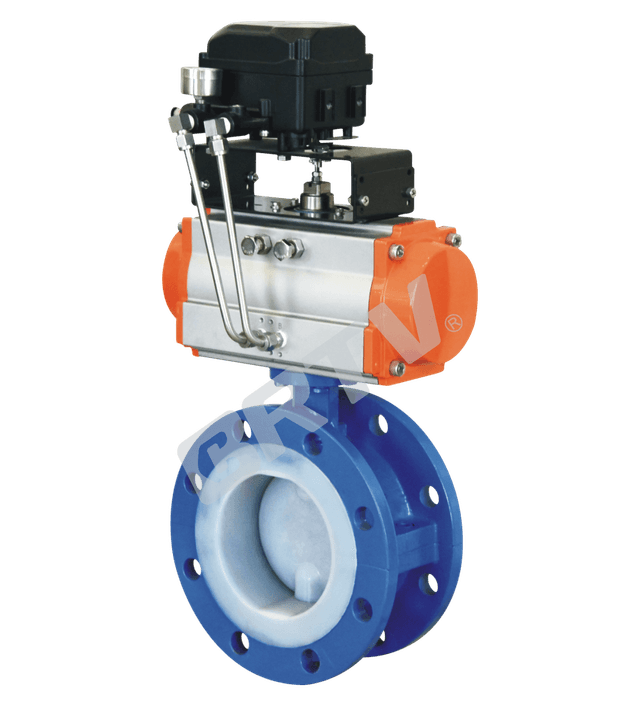 Fluorine Lined Butterfly Valve