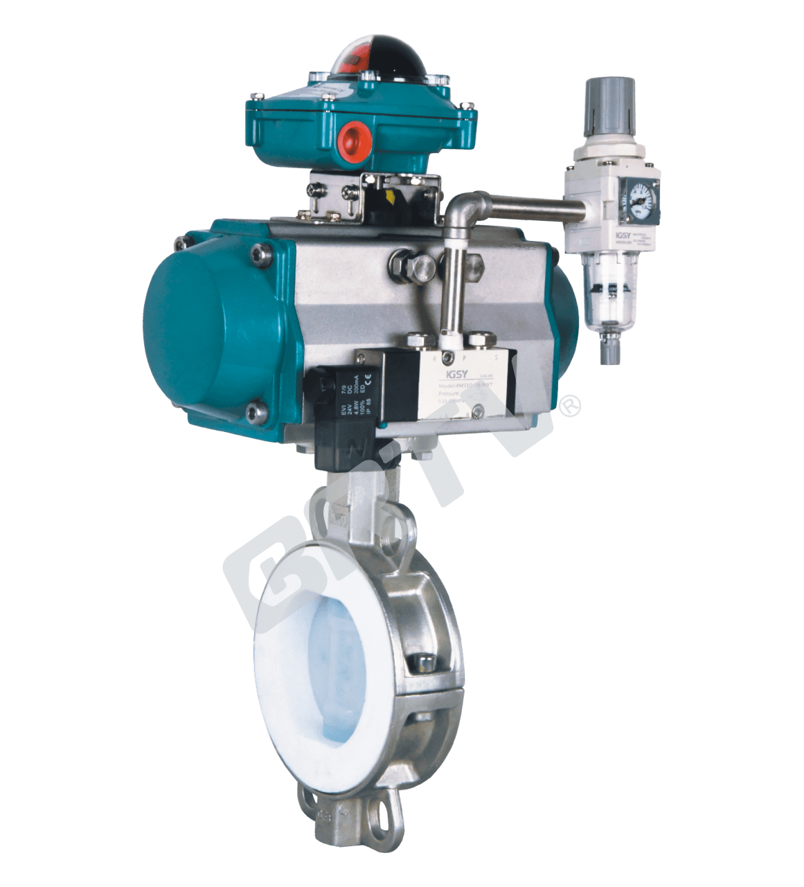 Fluorine Lined Butterfly Valve thumbnail 3