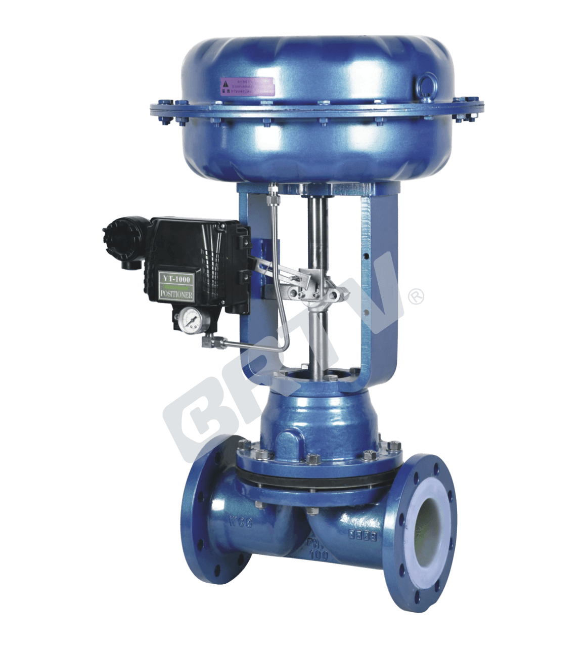 Fluorine Lined Diaphragm Valve