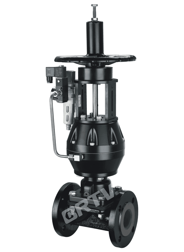 Fluorine Lined Diaphragm Valve