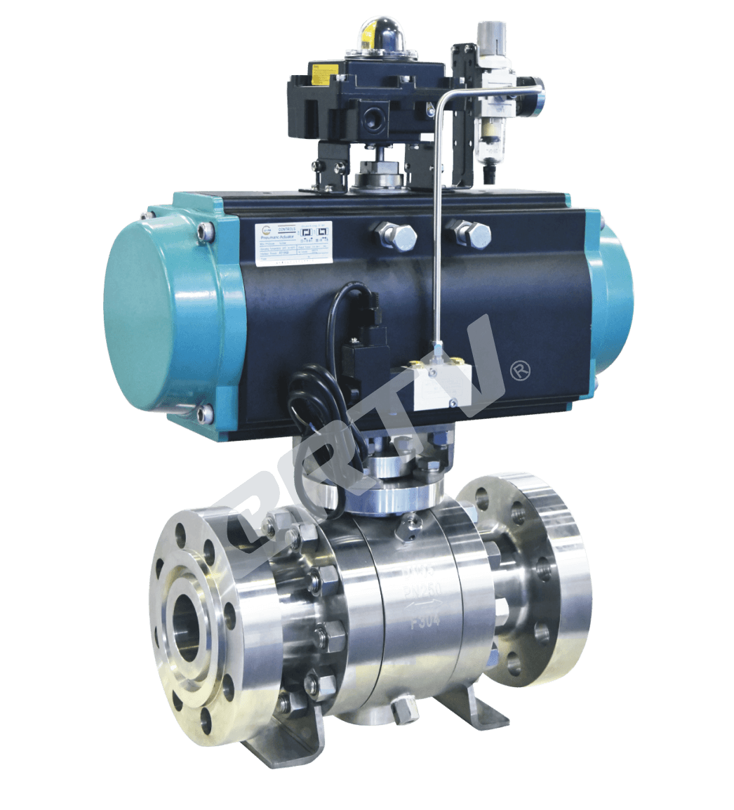Forging Steel Trunnion Type Ball Valve thumbnail 2