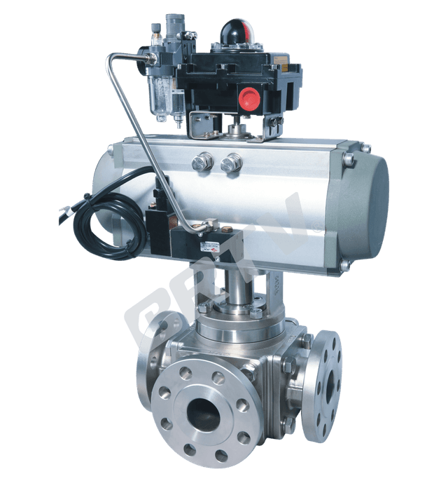 Four way Ball Valve