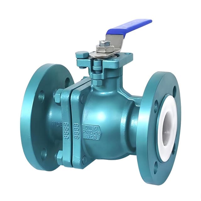 PTFE lined Ball Valve