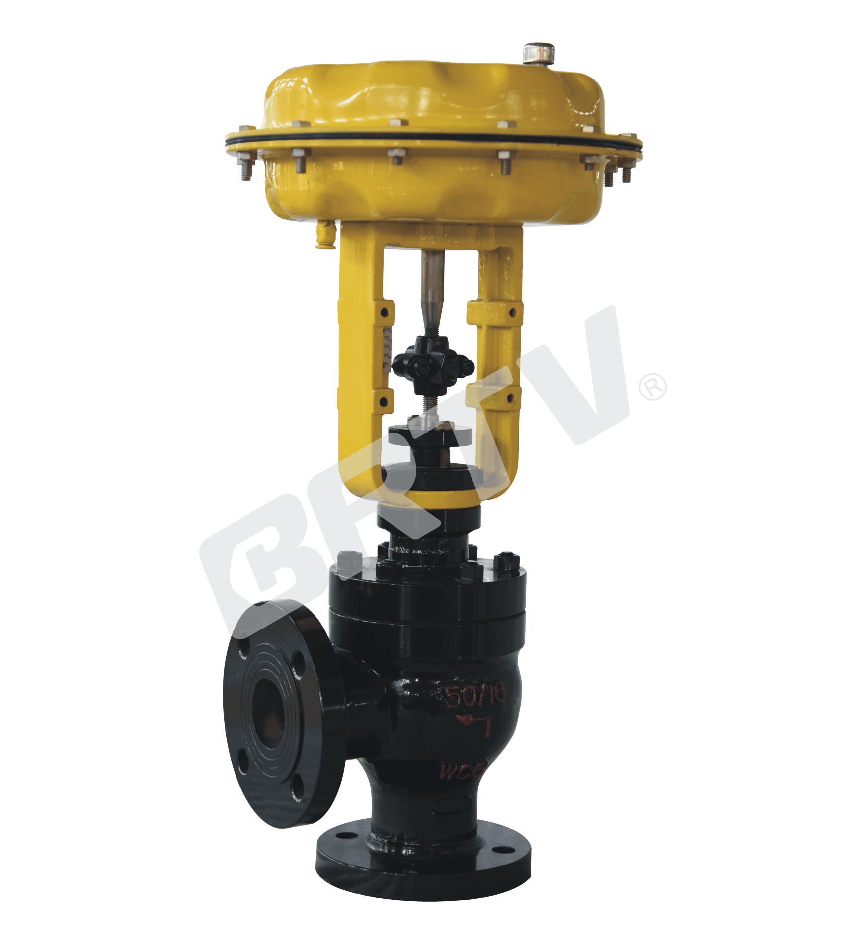 Single Seat Angle Type Control Valve