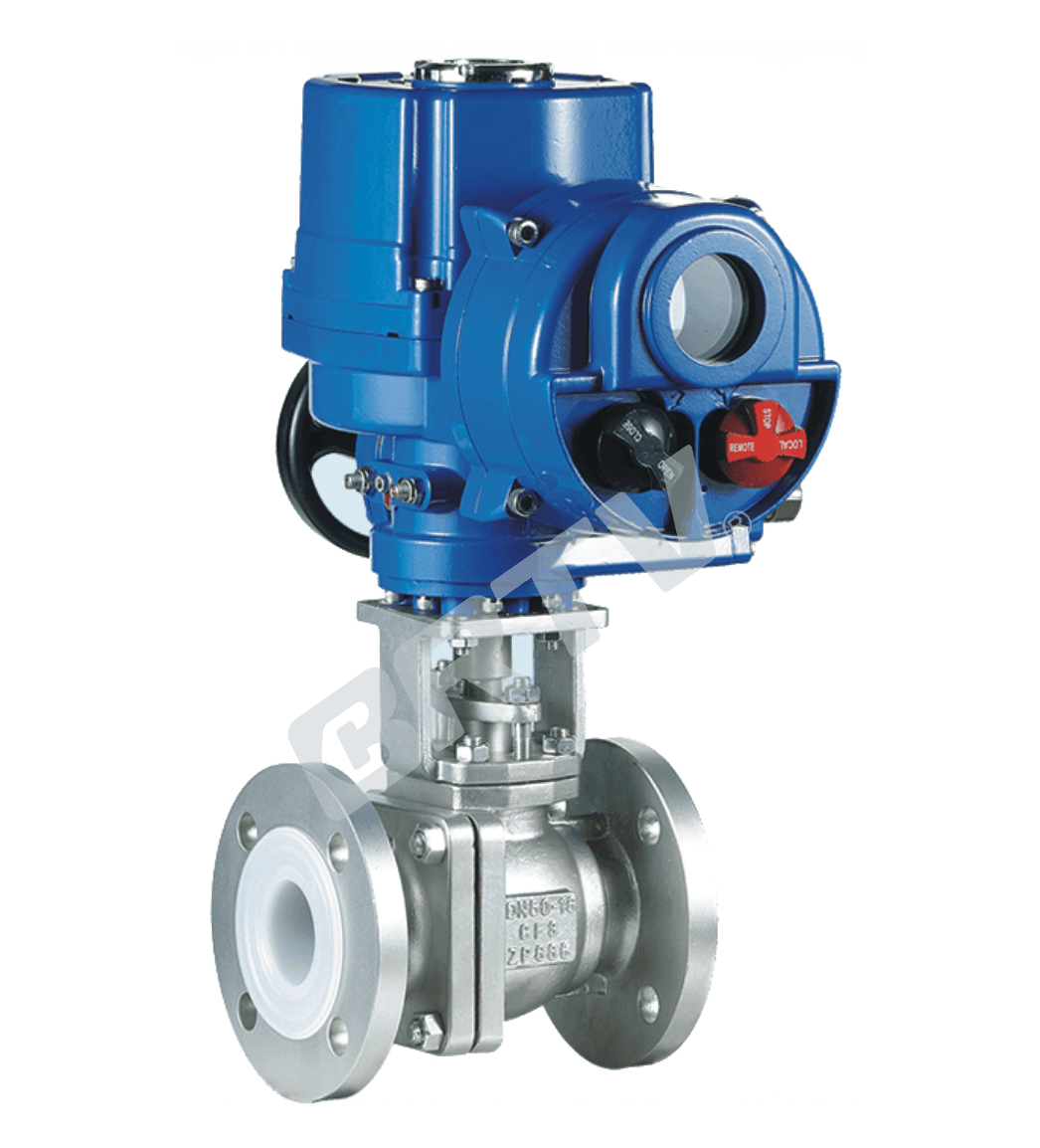 Fluorine Lined Ball Valve