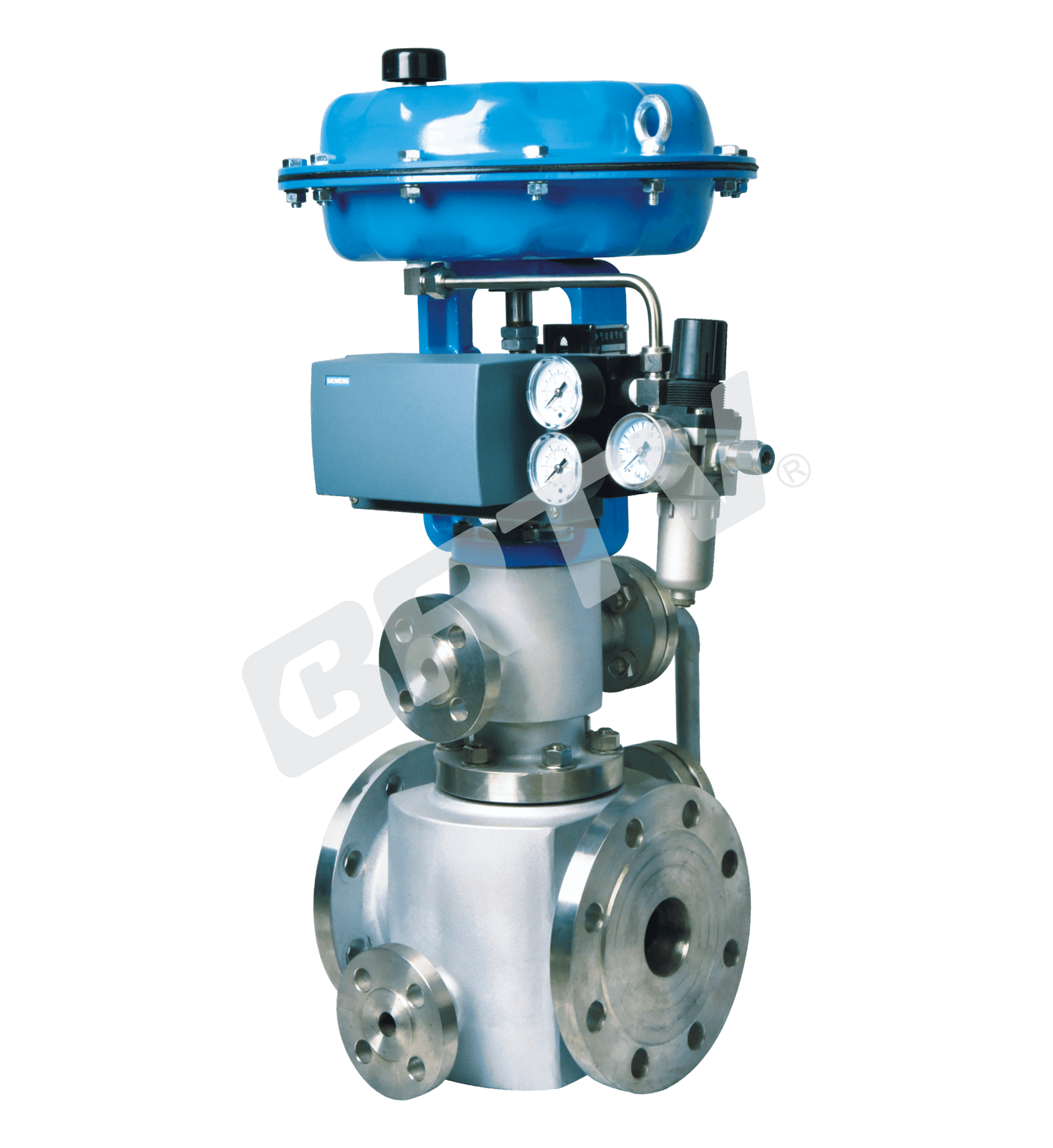 Jacketed Single Seat Control Valve