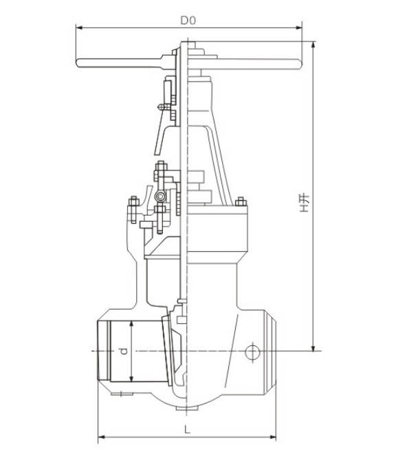 High Temperature High Pressure Gate Valve