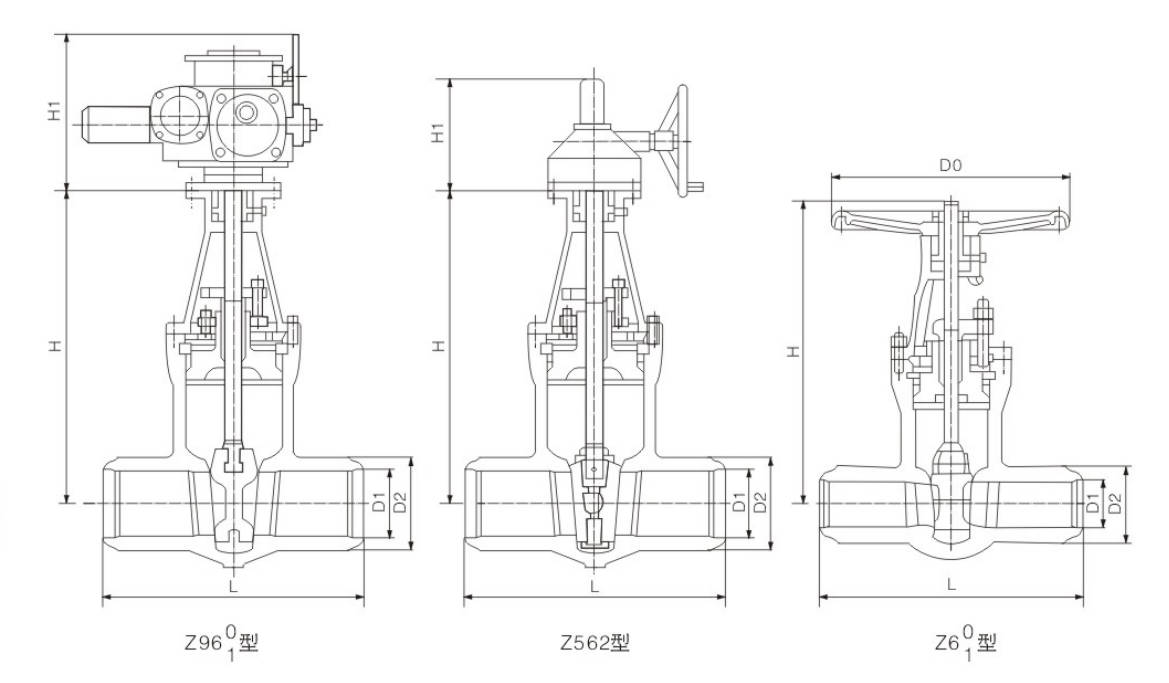 High Temperature High Pressure Gate Valve