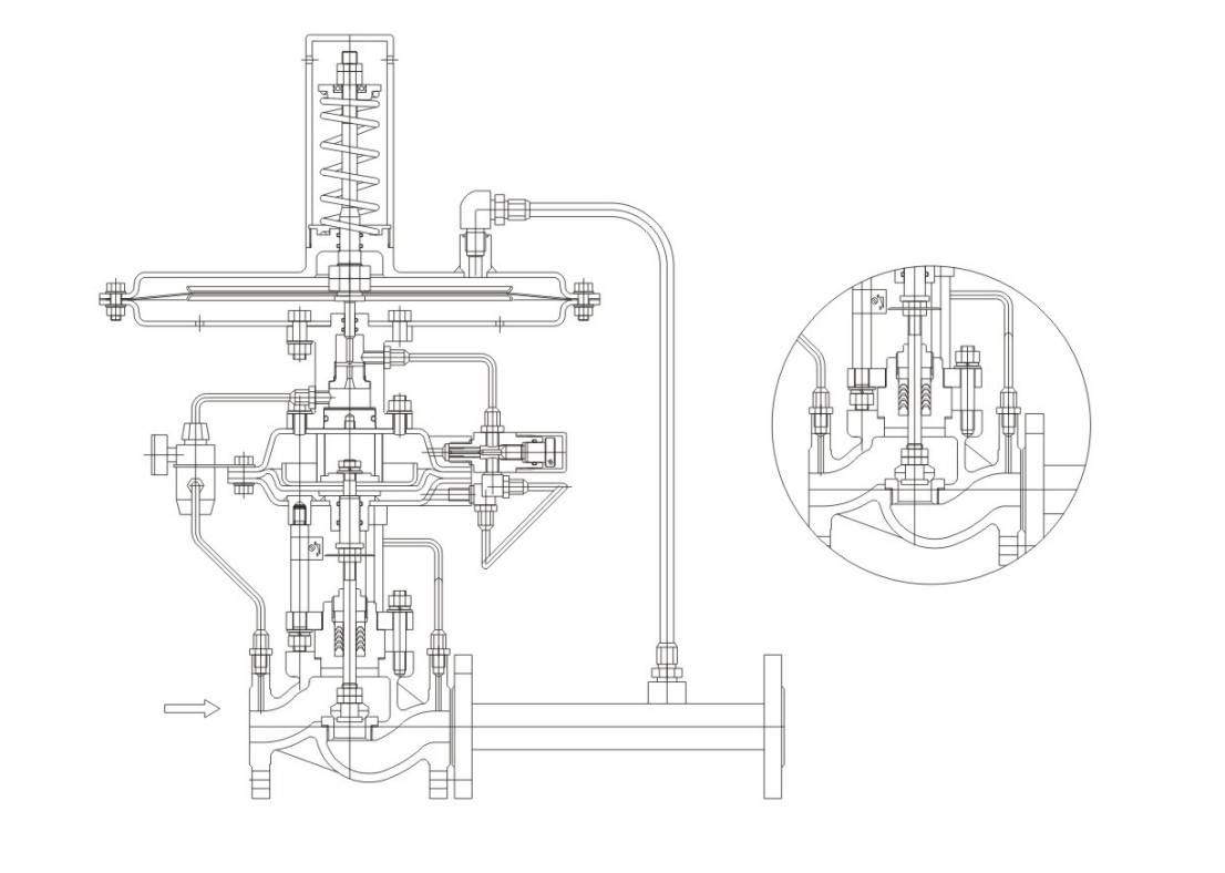 Pilot Operated Pressure Control Valve